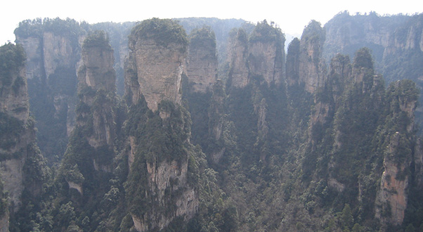 ascensore-bailong-paesaggio-Wulingyuan