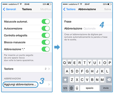 come-impostare-abbreviazioni-iphone