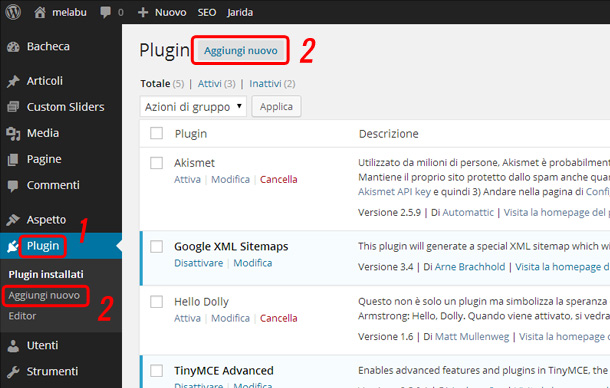 come-installare-plugin-wordpress