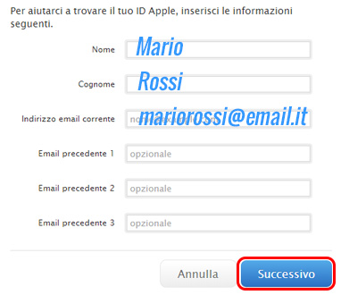 come-recuperare-id-apple-modulo