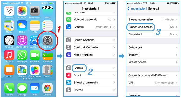 inserire-codice-protezione-iphone