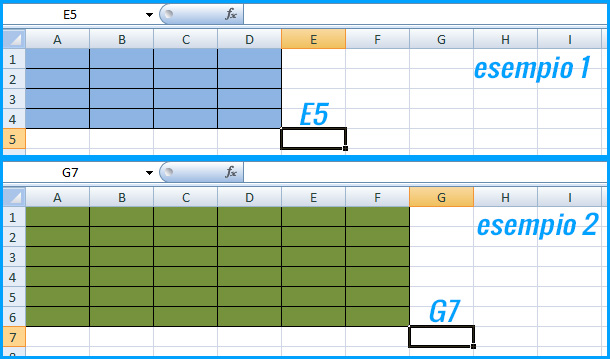 come-bloccare-riga-superiore-in-excel-esempio