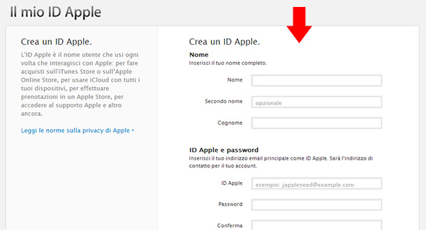 come-creare-un-id-apple-modulo