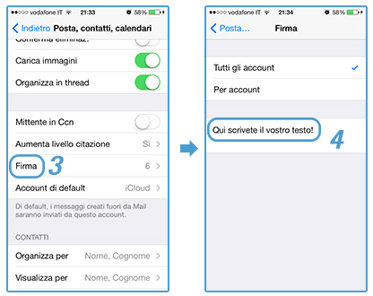 come-modificare-firma-email-iphone