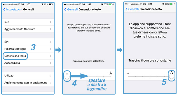 ingrandire-testo-iphone