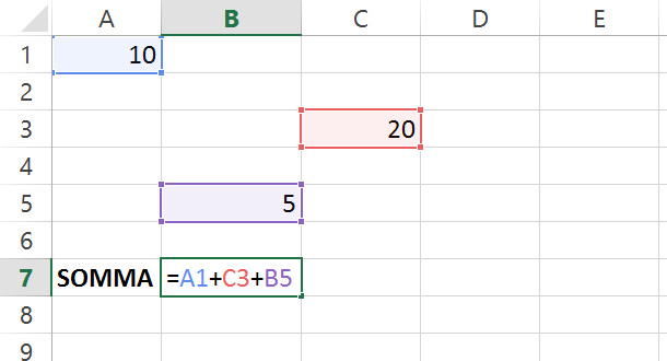 sommare-in-excel