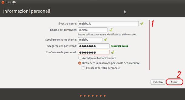 come-installare-ubuntu-nome