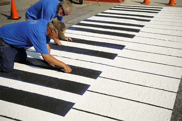 strisce-pedonali-pianoforte-Spartanburg-California