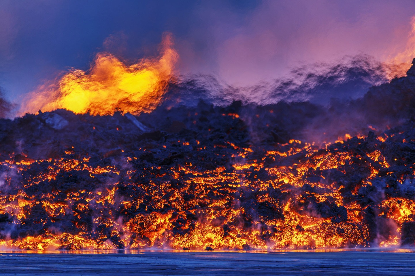 Iceland Volcano Lava Flow 03