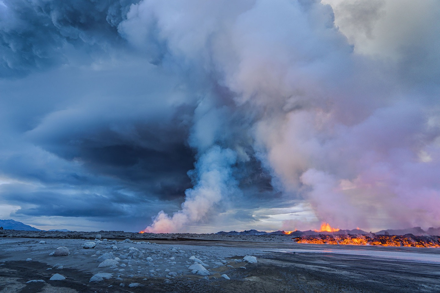 Iceland Volcano Lava Flow 05