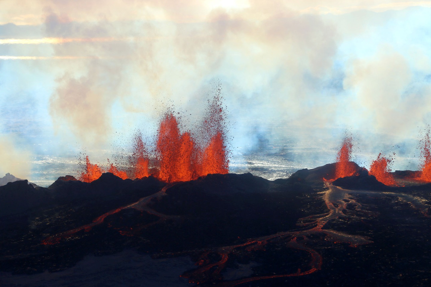 Iceland Volcano Lava Flow 07