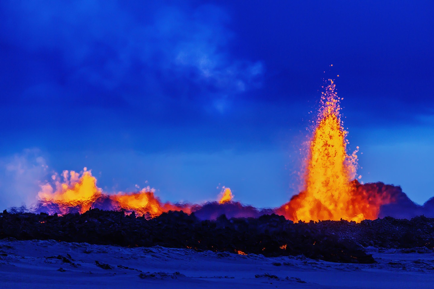 Iceland Volcano Lava Flow 09