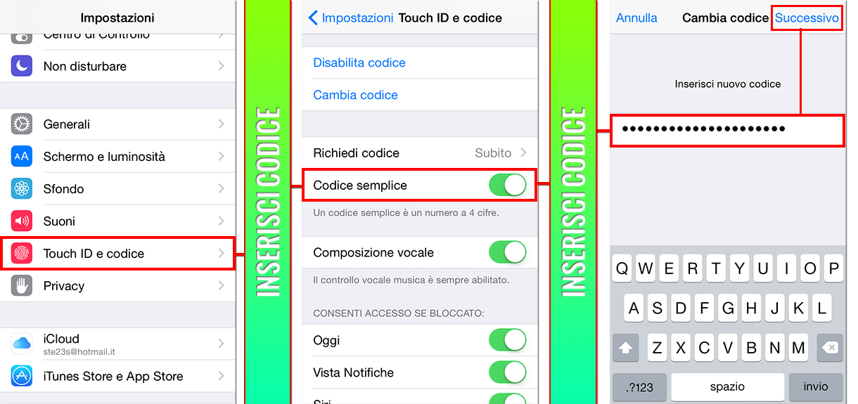 come-impostare-codice-alfanumerico-su-iPhone