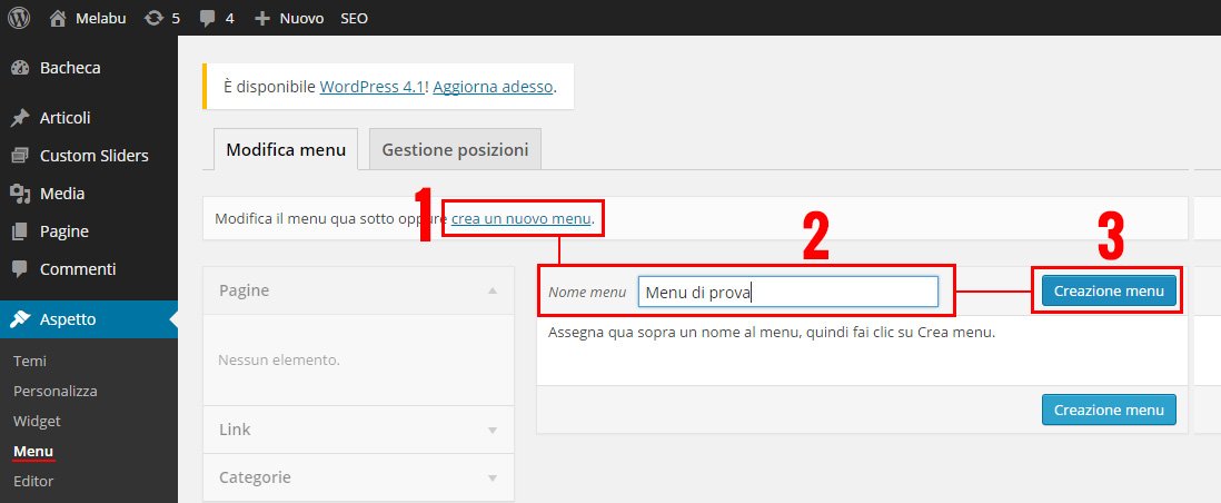 come-creare-un-menu-su-wordpress