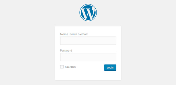 login-aruba-wordpress